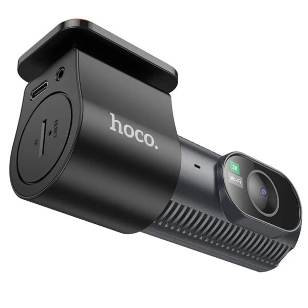 HOCO autós kamera képernyővel + hátlapi kamera 2K DV8 fekete - Image 9